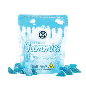 Gummies Blue Cotton Candy