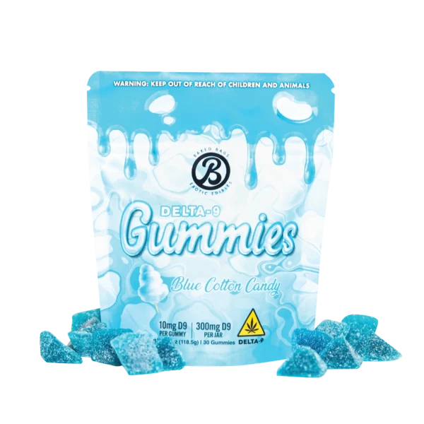 Gummies Blue Cotton Candy