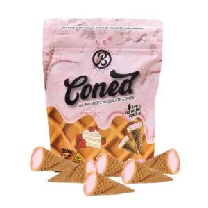 Coned Strawberry Shortcake