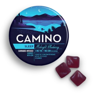 Camino Midnight Blueberry Sleep Gummies
