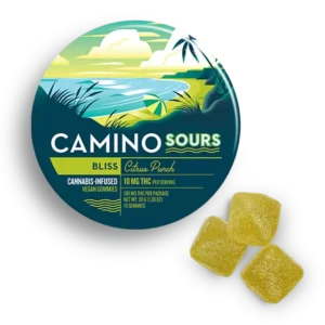 Camino Sours Citrus 10mg Bliss Gummies
