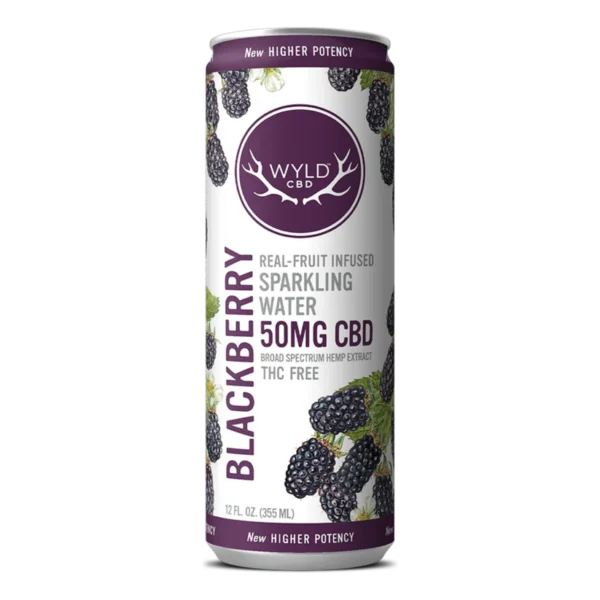 Blackberry CBD Sparkling Water | CBD-Only