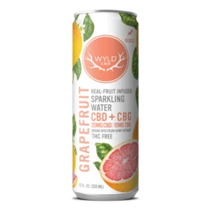 Grapefruit CBD:CBG Sparkling Water | CBD-Only