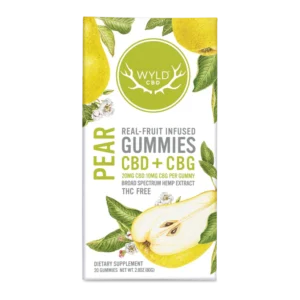 Pear CBD:CBG Gummies | CBD-Only